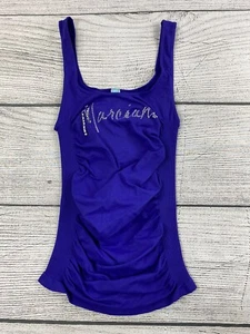 Marciano Scrunch Tank Top Damen Gr. XS Stretch tailliert Active lila - NEU - Bild 1 von 6