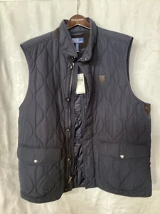 Gilet trapuntato Polo Ralph Lauren Eastham nuovo con etichetta taglia XXL - Navy - autentico - Foto 1 di 12