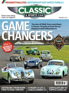 CLASSIC & SPORTS CAR MAGAZINE MAY 2023 CITROEN CX GTI Vs LANCIA GAMMA 2.5 ~ NEW - Picture 1 of 1