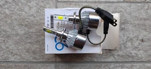 Kit Coppia fari Lampade Led X Auto Moto C6 H7 6000K Bianca faro Lampadine bianca - Foto 1 di 5