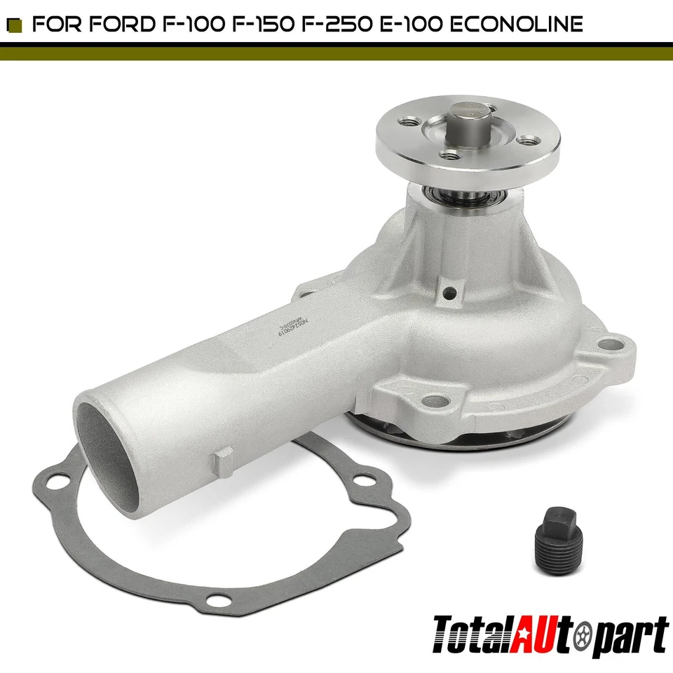 Bomba de agua del motor para Ford Bronco 1966-1967 Club Wagon 1965-1967 personalizada 65-72 Foto 1 de 4