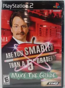 Are You Smarter Than a 5th Grader Make the Grade (Sony PlayStation 2, 2008) New - Picture 1 of 2