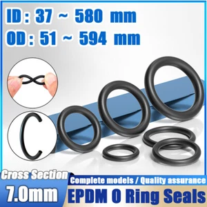 Metric O ring Seals inlet Socket Water Pump Housing Ring 37mm to 580mm 'O' Rings - Picture 1 of 121