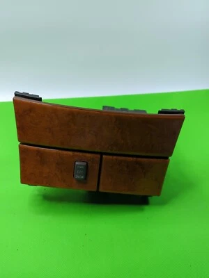2004-2006 LEXUS LS430 FRONT CONSOLE STORAGE TRAY W/ PWR ECT SNOW SWITCH WOOD OEM - Image 1 of 4