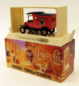 Matchbox Appx 10cm Long Diecast YGB19-M - 1912 Ford Model T Van - Picture 1 of 3