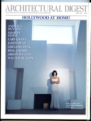 Architectural Digest Magazine 1996 Hollywood At Home Vintage Orig. Publication - Image 1 of 4