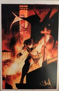 Cartel firmado impresión artística 2021 ECC SEAN GORDON MURPHY BATMAN DC COMICS ARKHAM  - Imagen 1 de 1