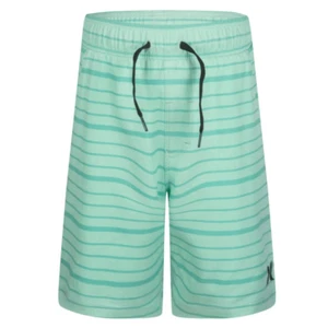 Hurley Kids Pull-on Walkshorts Big Kids Green Glow Boy's Shorts Size Large New - Picture 1 of 2