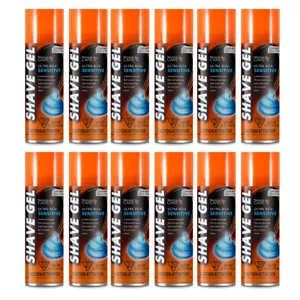 Personal Care Ultra Rich Shave Gel for Men. For Sensitive Skin. 5 Oz. Pack of 12 - Picture 1 of 4