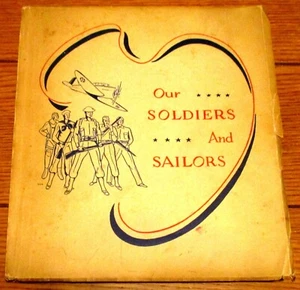 1941 Our Soldiers & Sailors by The Easton Daily Express Easton, Pa.& P'Burg Book - Picture 1 of 12