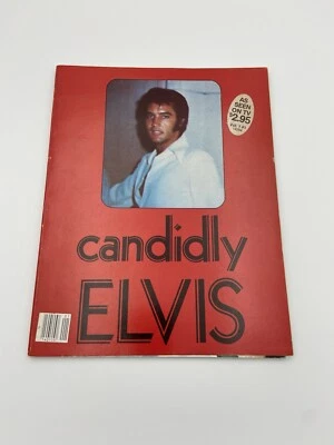 Candidly Elvis Presley 1978 Vintage Photograph Book Magazine Photos 1st Press - Image 1 of 2