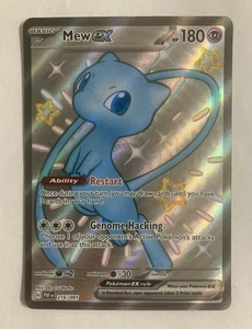 Mew EX 216/091 Paldean Fates Shiny Ultra Rare - Picture 1 of 2
