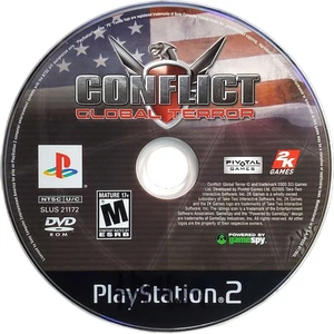 Scratch-Free - Conflict Global Terror - Sony Playstation 2 Tested Authentic - Picture 1 of 5