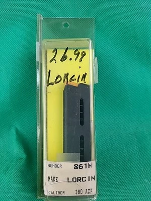 Triple K Lorcin 861M .380 ACP 7 RD Pistol Magazine - Image 1 of 3