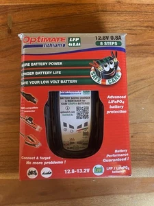 Batterieladegerät Tecmate OptiMate 4s TM-470 Lithium 0.8A, nur für LiFePO4 Akkus - Bild 1 von 2
