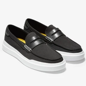 Mocasín Cole Haan Grandpro Rally de lona negro - Imagen 1 de 8