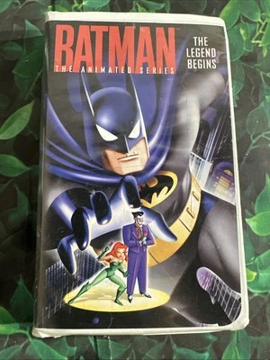 Batman The Legend Begins Animated VHS Foto 1 de 4