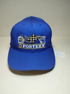 FOSTER'S BEER RACING Hut Grand Prix Sponsor blau 6 Panel verstellbarer Riemen - Bild 1 von 7