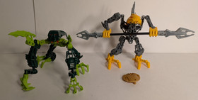 Lego Bionicle Tarduk 8974 Complete and 7138 Rahkshi (Lot of 2)