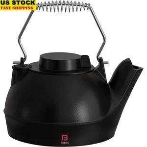 Gusseisen Luftbefeuchter Wasserkocher Holzofen Schwerlast Dampfgarer 2,5 qt Neu - Bild 1 von 10