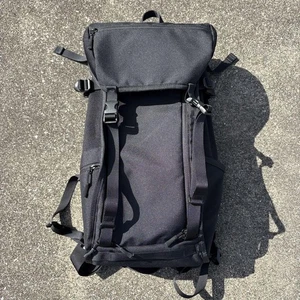 Porter Beams GS Backpack Black B Jirushi Yoshida Used 50cm Large Capacity JAPAN - Picture 1 of 11