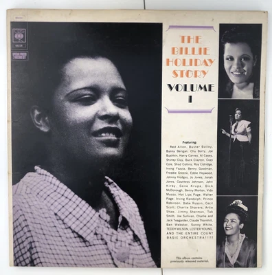 Billie Holiday THE BILLIE HOLIDAY STORY VOL 1 CBS M 65419 DOUBLE VINYL LP EX VG+ - Image 1 of 4