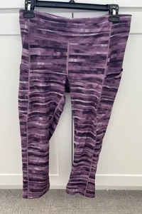 Lululemon women’s Speed Up Cropped Leggings, Shadowed Smoked Mulberry Size 8 M - Picture 1 of 8