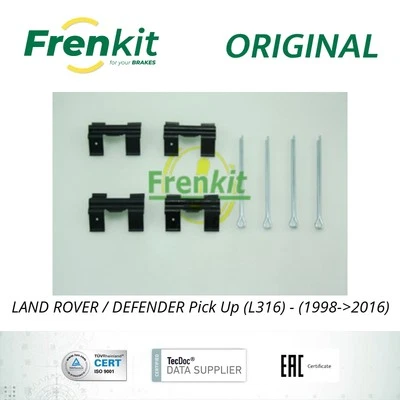 Frenkit Pad Clip Kit - 900951 - LAND ROVER - DEFENDER Pick Up (L316) - (1998->20 - Imagen 1 de 3