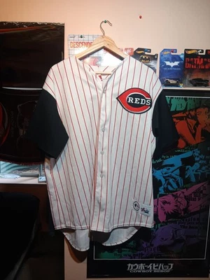 Camiseta de béisbol vintage Majestic Cincinnati Reds talla XL hecha en EE. UU. Foto 1 de 4