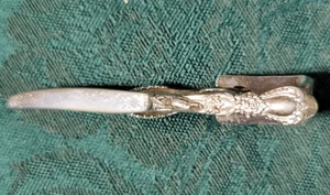 vintage knife shaped tie clip - miniature dinner knife tie clip - 2 inches - Picture 1 of 8