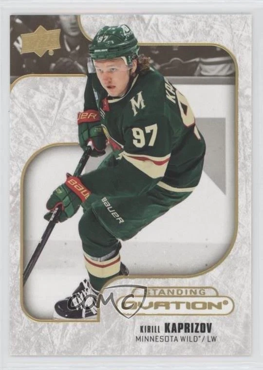 2022-23 Upper Deck Ovation Standing Gold Spectrum /250 Kirill Kaprizov #29 - Image 1 of 2