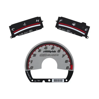 Gauge Face for Honda Civic EX, EX-L, LX, LX-S, DX, DX-VP, Hybrid, SI MUGEN Style - Image 1 of 4