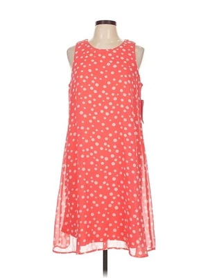 NWT Leslie Fay Women Red Casual Dress 12 - Image 1 of 4