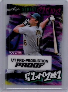Jason Giambi 2024 Leaf Baseball 1/1 Pre Production Proof - Picture 1 of 1