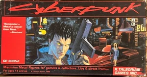 Grenadier Cyberpunk Metal Figures. R. Talsorian Games 10 Piece Unpainted 1990 - Picture 1 of 7