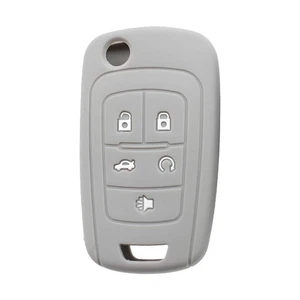 per Chevy Buick GMC 5 pulsanti telecomando Smart Key Fob Silicone Skin Cover - Picture 1 of 4