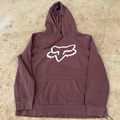 Fox Racing Women Sweatshirt XL (Fits L) Pink Purple Hoodie Logo Graphic y2k - Image 1 of 4