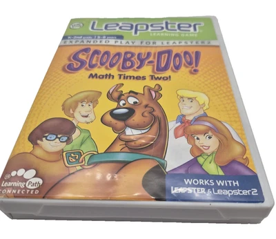 Leap Frog SCOOBY-DOO! MATH TIMES TWO Learning Game - For Leapster & Leapster 2 - Image 1 of 3