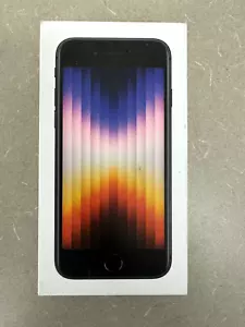 Apple iPhone SE 3rd Gen. - 64GB - Midnight (AT&T) - Picture 1 of 1