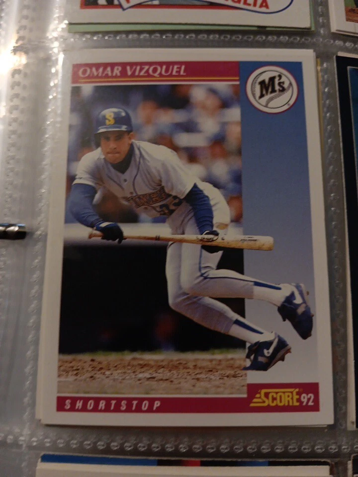 1992 Score - #162 Omar Vizquel - Image 1 of 1
