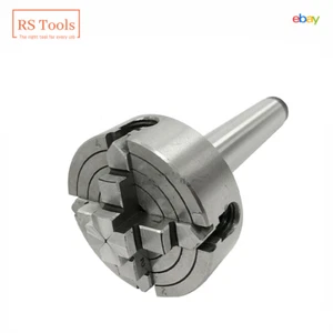 Independent Mini Lathe Chuck 70mm 4 Jaw 2-3/4" Inch M14 x 1 & 2MT Arbor M10X1.5 - Picture 1 of 20