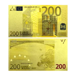 200 Euro Goldbank Noten € Anlagemünze unfruchtbar Goldanlage Schein - Bild 1 von 1