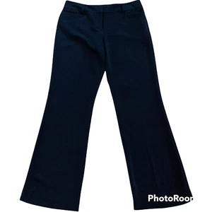 NY & Co schwarz & weiß Punkte Muster elegante Stretchhose – Damengröße 8 - Bild 1 von 10