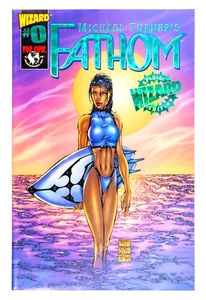 Fathom #0 (1998 Top Cow Comics) Wizard Special Foil Edition! Michael Turner! NM - Picture 1 of 4