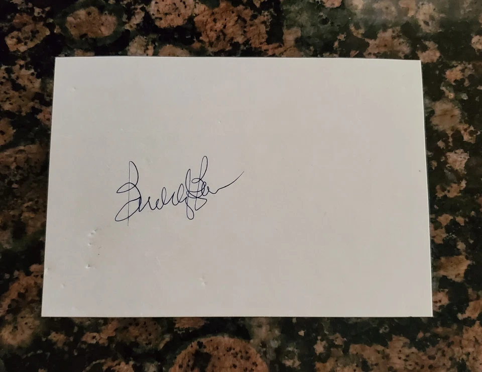 Tarjeta índice firmada por Buddy Bell autografiada 3,5X5 Indians Rangers Foto 1 de 1