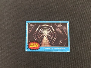1977 Star Wars Series 1 Cornered In The Labyrinth Card #37 - Picture 1 of 5