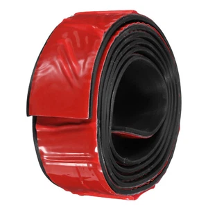 Adhesive Rubber Strips 1"W x 1/16"T x 3' Solid Neoprene Rubber Seal Backing - Picture 1 of 5