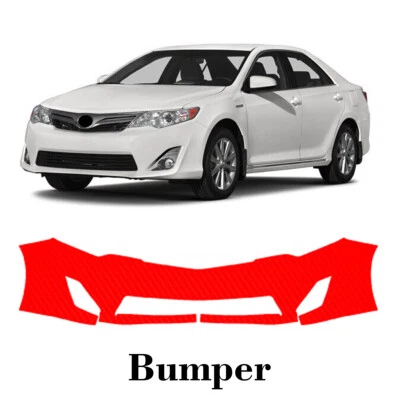 Передний бампер PreCut PPF краска защитная пленка для Toyota Camry 2012-2014 - Изображение 1 из 4