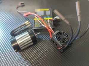 WP-10BL60 3655 3800KV 1/10 Brushless Esc Motor Combo For 1/10 RC Car Buggy Truck - Picture 1 of 6