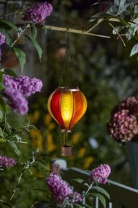 Lanterna da esterno sospesa tramonto solare mongolfiera luce led - Foto 1 di 1